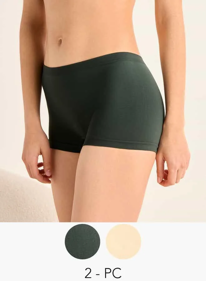 Splash FAV Set of 2 - Shaping Brief with Elasticated Waistband