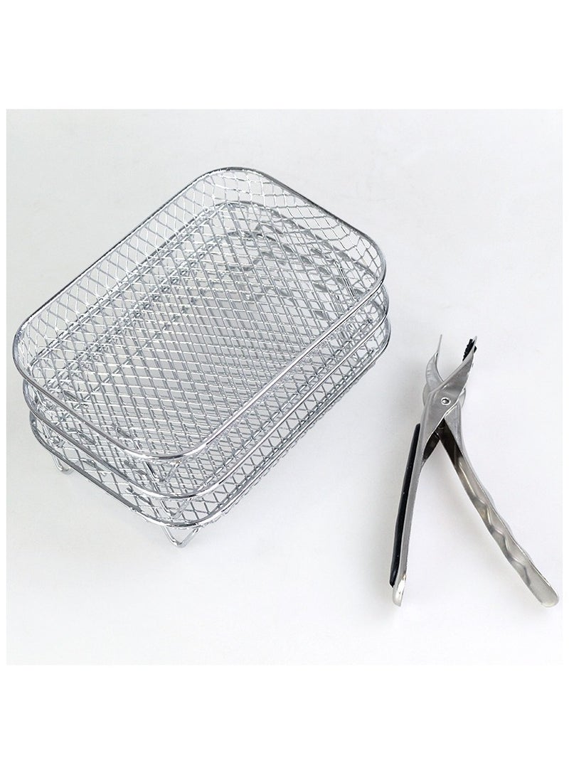 general Air Fryer FoodiDZ201 Oven 3-Layer Mesh Rail The Instant Vortex Plus expands the interior of your oven - Image 1