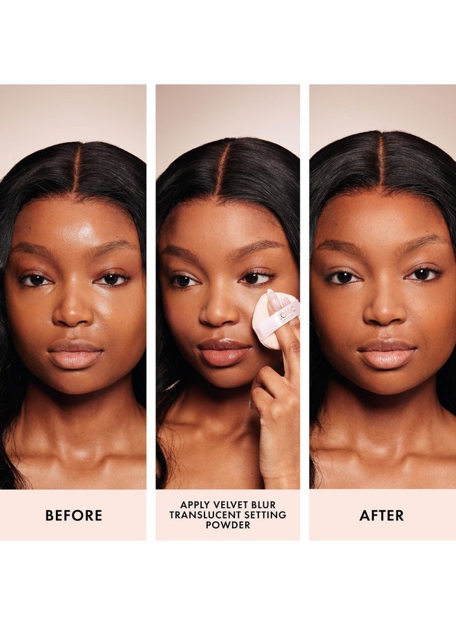 ICONIC LONDON - ICONIC LONDON Velvet Blur Translucent Setting Powder | Velvet Finish, Easy Application, Cruelty-Free, Vegan Makeup - Image 1