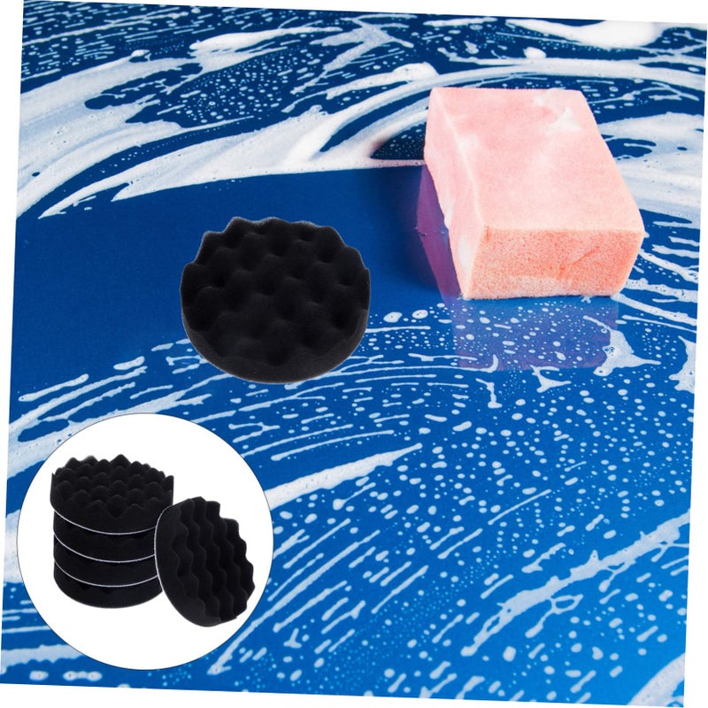 10Pcs Flexible Washable Car Polishing Sponge Applicator For Waxing Buffing And Cleaning - Image 5