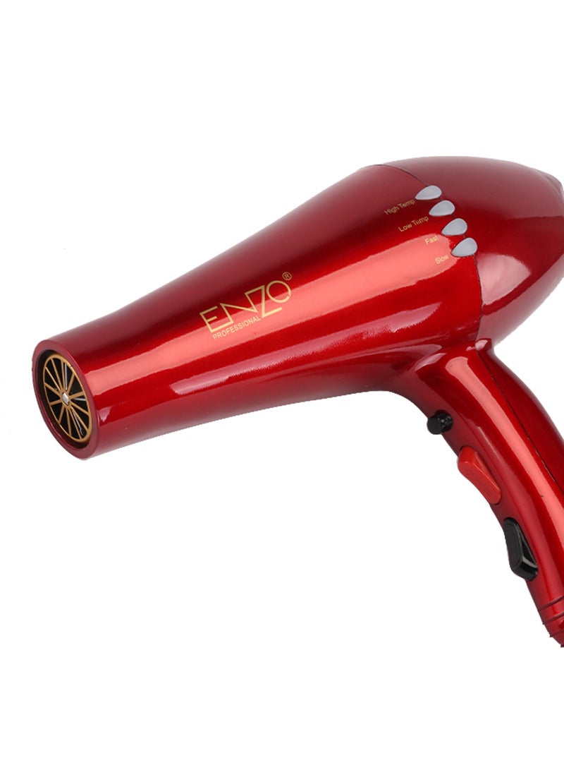 ENZO مجفف الشعر ENZO PROFESSIONAL 6000W EN8860R - Image 2