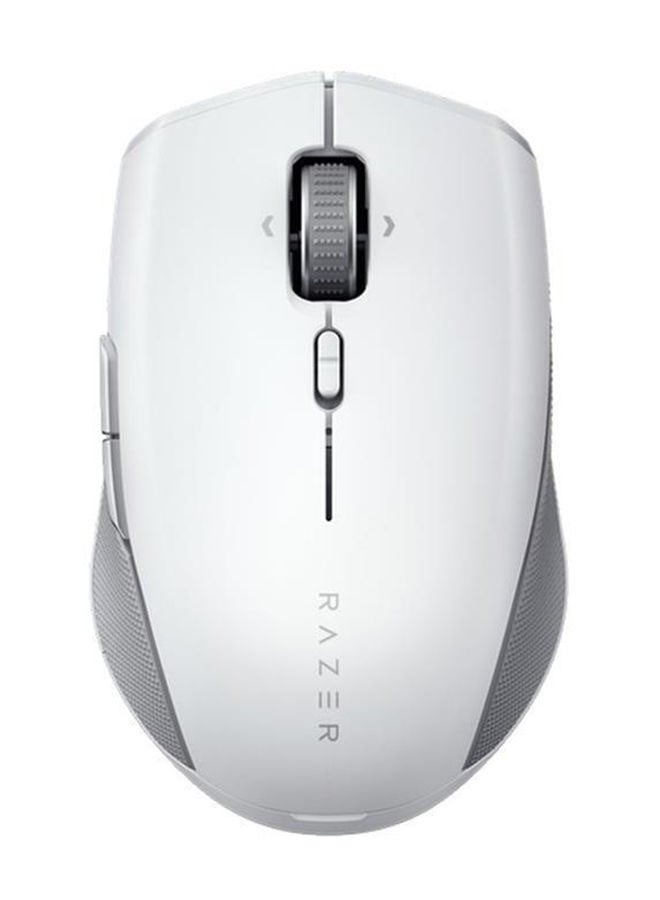 Razer Pro Click Mini Portable Wireless Mouse: Silent Tactile Mouse Clicks, Sleek & Compact Design, HyperScroll Technology, Productivity Dongle, Connect up to 4 Devices, 7 Programmable Buttons - White I RZ01-03990100-R3G1 - Image 1
