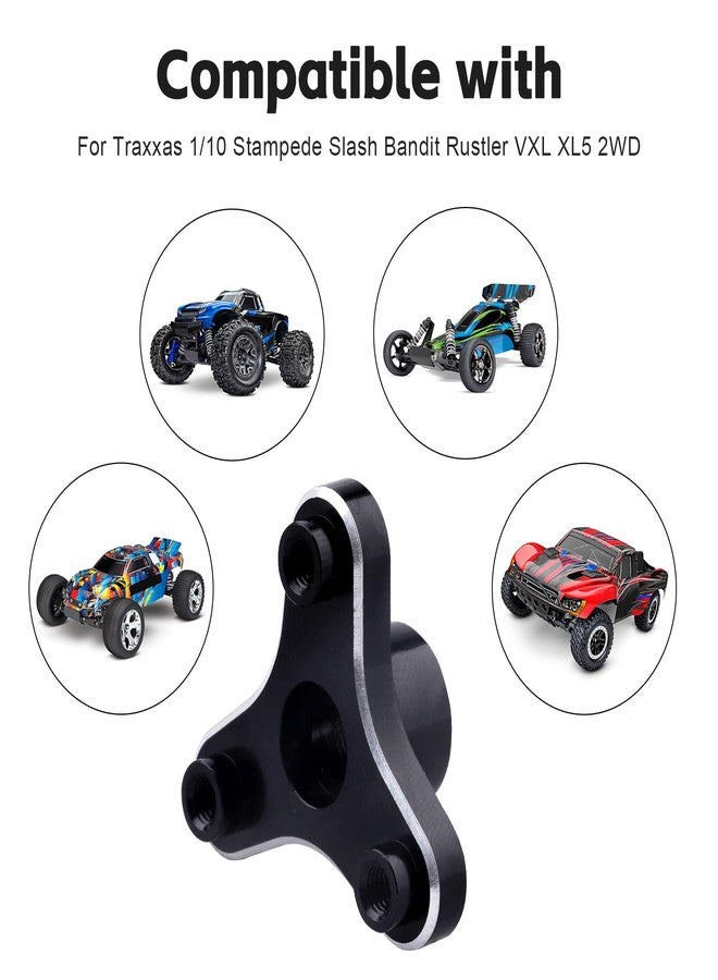 مزيل القابض الانزلاقي من GoHobby لقطع غيار علبة التروس Traxxas 1/10 Rustler VXL Slash Stampede Bandit XL5 2WD (فضي) - Image 3