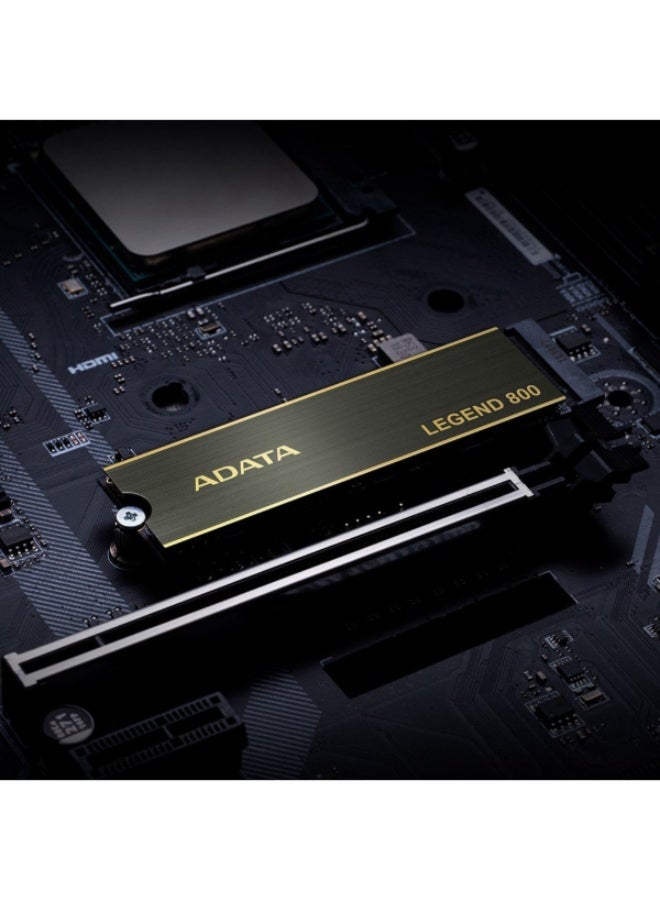 أداتا ADATA 2TB SSD Legend 800, NVMe PCIe Gen4 x 4 M.2 2280 3,500 MB/s Read and 2,800 MB/s Write - Image 5
