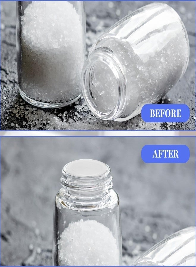 Foyods 60PCS 6 Size Salt and Pepper Shaker Stoppers - Plastic Reusable Round End Caps for Bottles with Diameters 11/13/15/17/19/24 mm - Clear Salt and Pepper Shaker Plugs for Bottles, Pipes, and Salt Shakers - Image 4