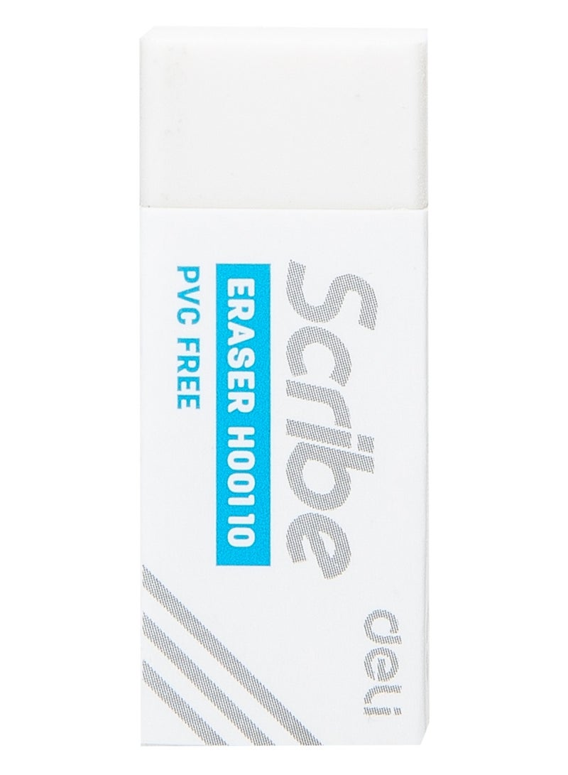 ديلي ممحاة سكريب المطاطية الناعمة الخالية من مادة البولي فينيل كلوريد للمدرسة والمكتب - عبوة من 30 قطعة - Image 1