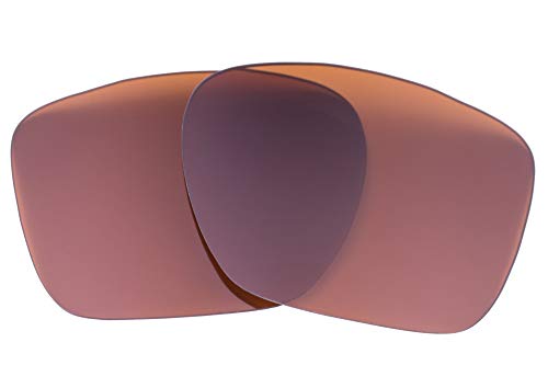 LenzFlip Polarized Replacement Lenses Compatible with Oakley Twoface XL oo9350 Sunglasses - Crafted in USA (Brown Polarized with Green Mirror) - Image 1