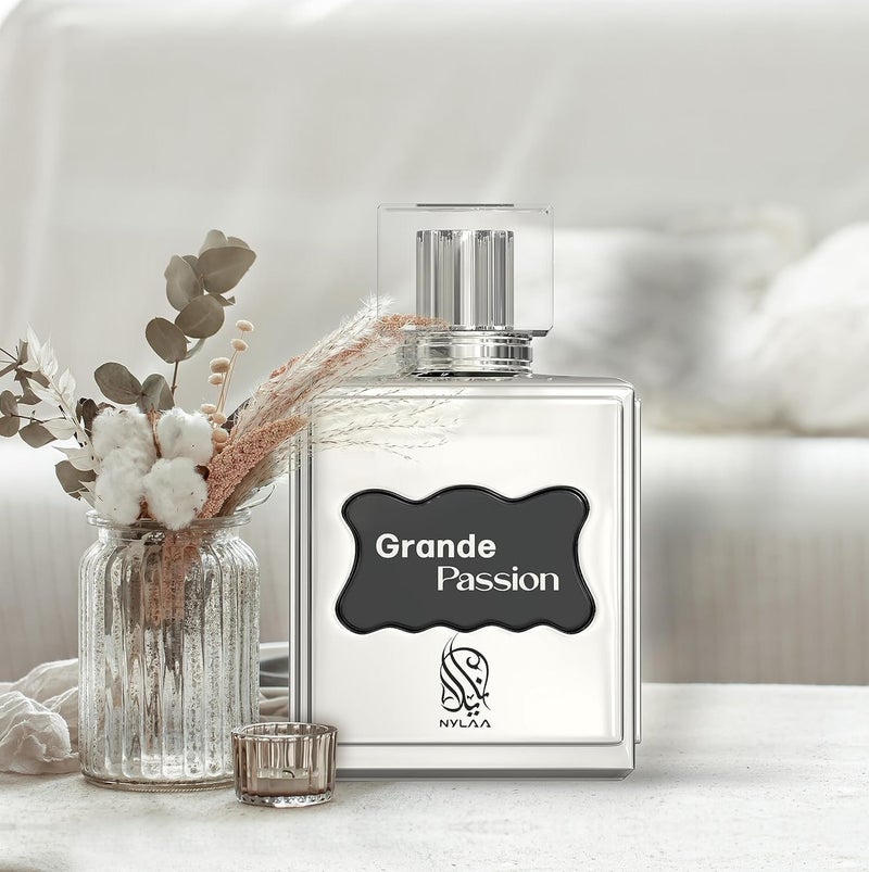 NYLAA Grande Passion Eau De Parfum (EDP) 100ML | Premium Perfume for Men | Long Lasting Fragrance | Daily Use Perfume - Image 4