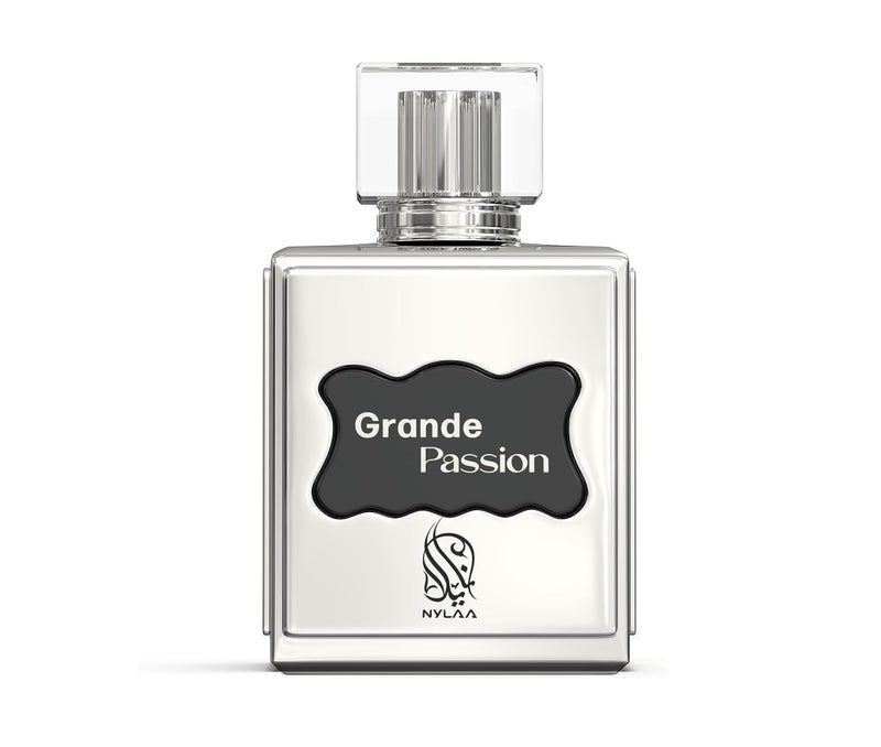 NYLAA Grande Passion Eau De Parfum (EDP) 100ML | Premium Perfume for Men | Long Lasting Fragrance | Daily Use Perfume - Image 2