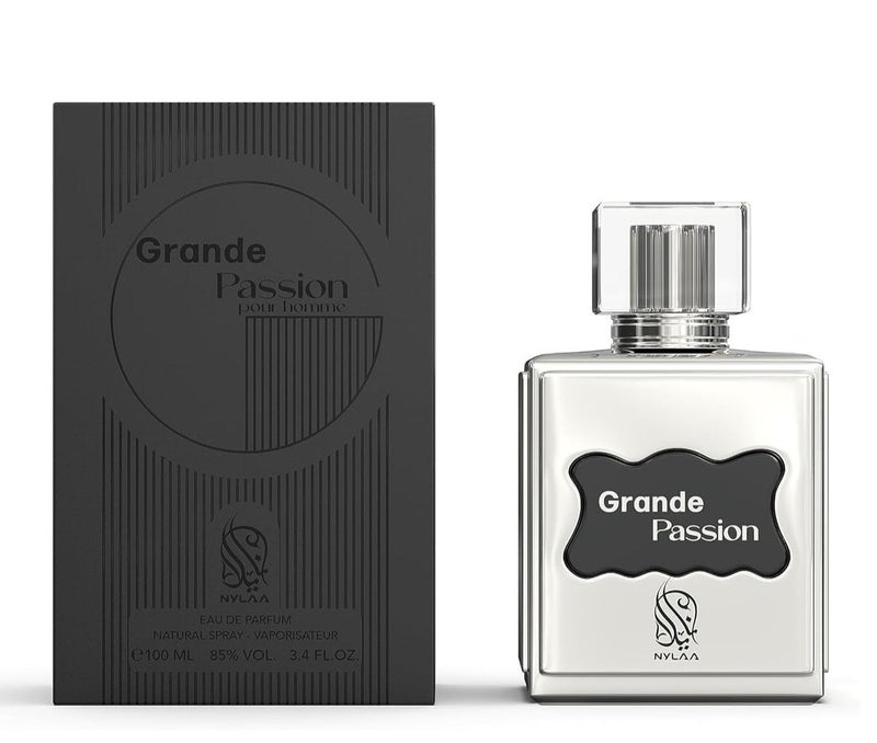 NYLAA Grande Passion Eau De Parfum (EDP) 100ML | Premium Perfume for Men | Long Lasting Fragrance | Daily Use Perfume - Image 1