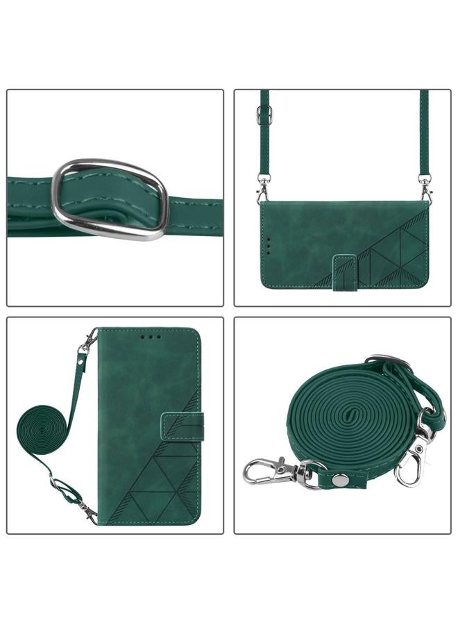 اس-توب جراب هاتف Samsung Galaxy M35 Crossbody جلدي منقوش ثلاثي الأبعاد - Image 3