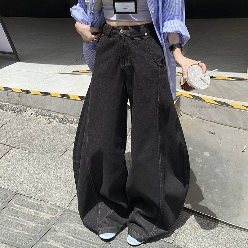Unisex Casual Daily Denim Jeans - Image 1