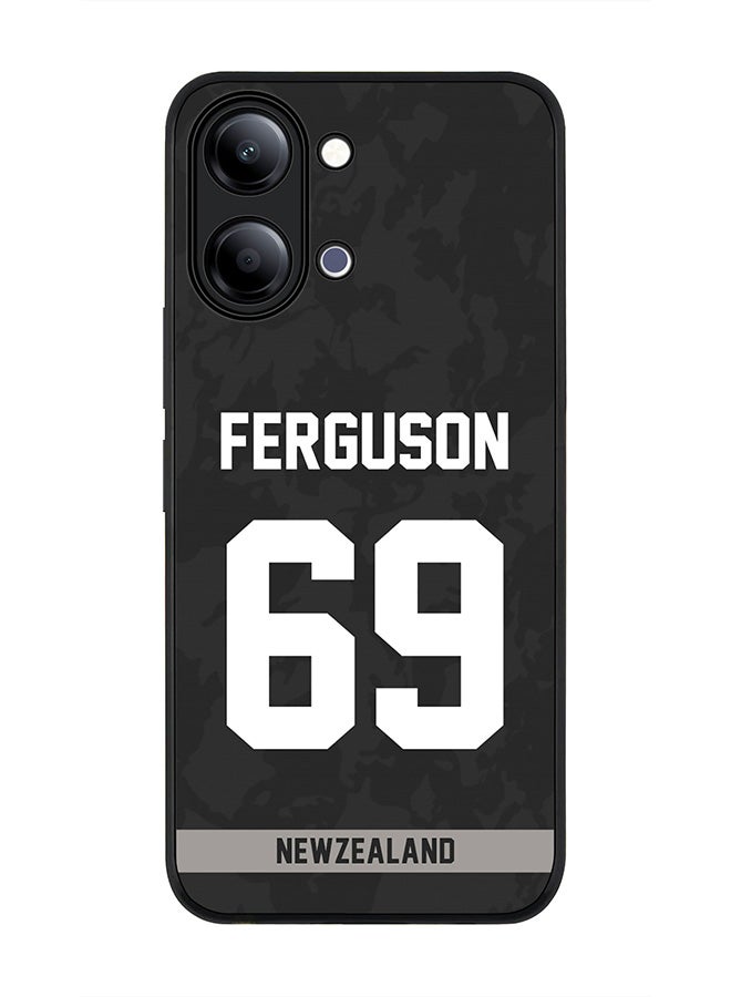 Stylizedd For vivo Y21 / Y11 Case,Slim fit Camera Protection, Shockproof Thin Phone cover  - New Zealand Lockie Ferguson, Jersey No 69 - Image 1
