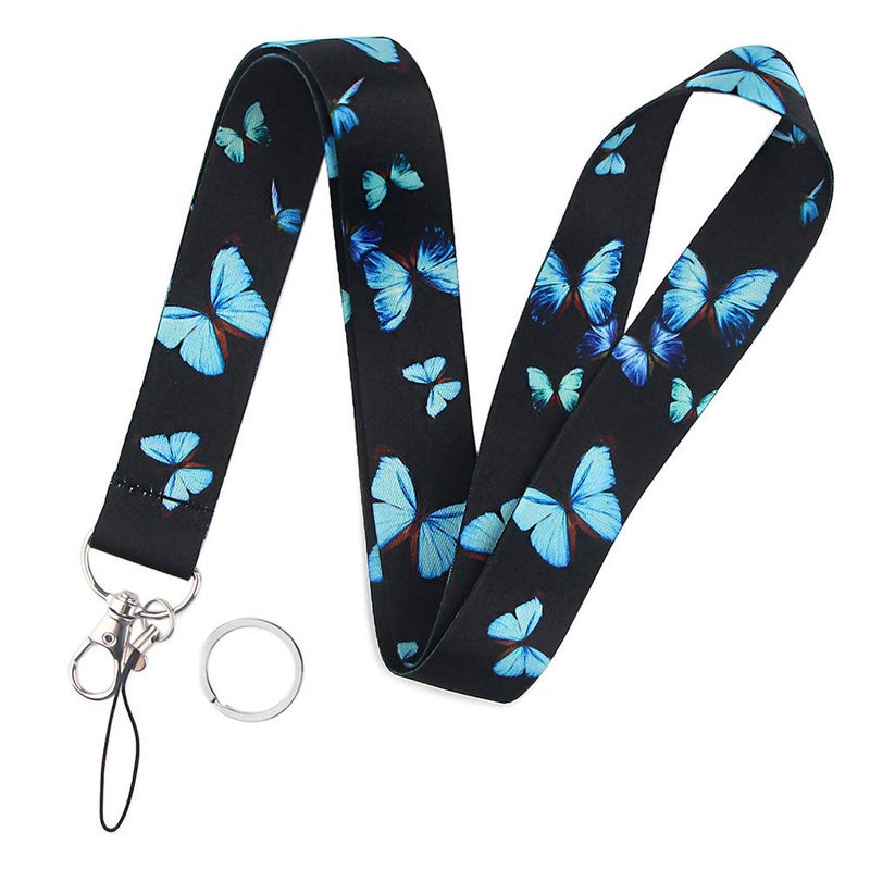 Yiflin Cute Neck Lanyard for Keys, Wallet, Id Card Holder, Cool Keychain Lanyard for Women, Men, Teacher - Image 1