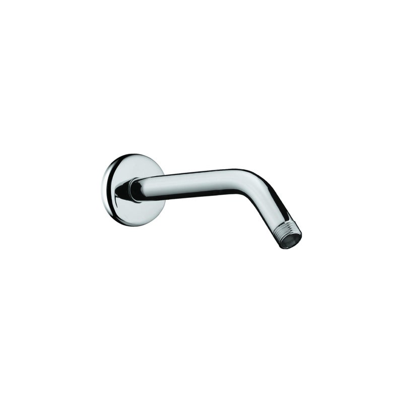hansgrohe Extended Length 9inch Modern Showerarm in Chrome for Wall Mount Showerhead 04186003