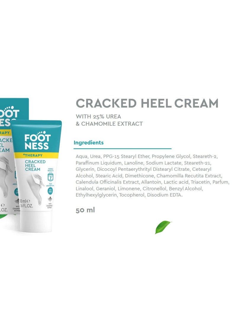 Footness - Cracked Heel Cream | Urea 25% Chamomile Extract | 50ml - Image 1