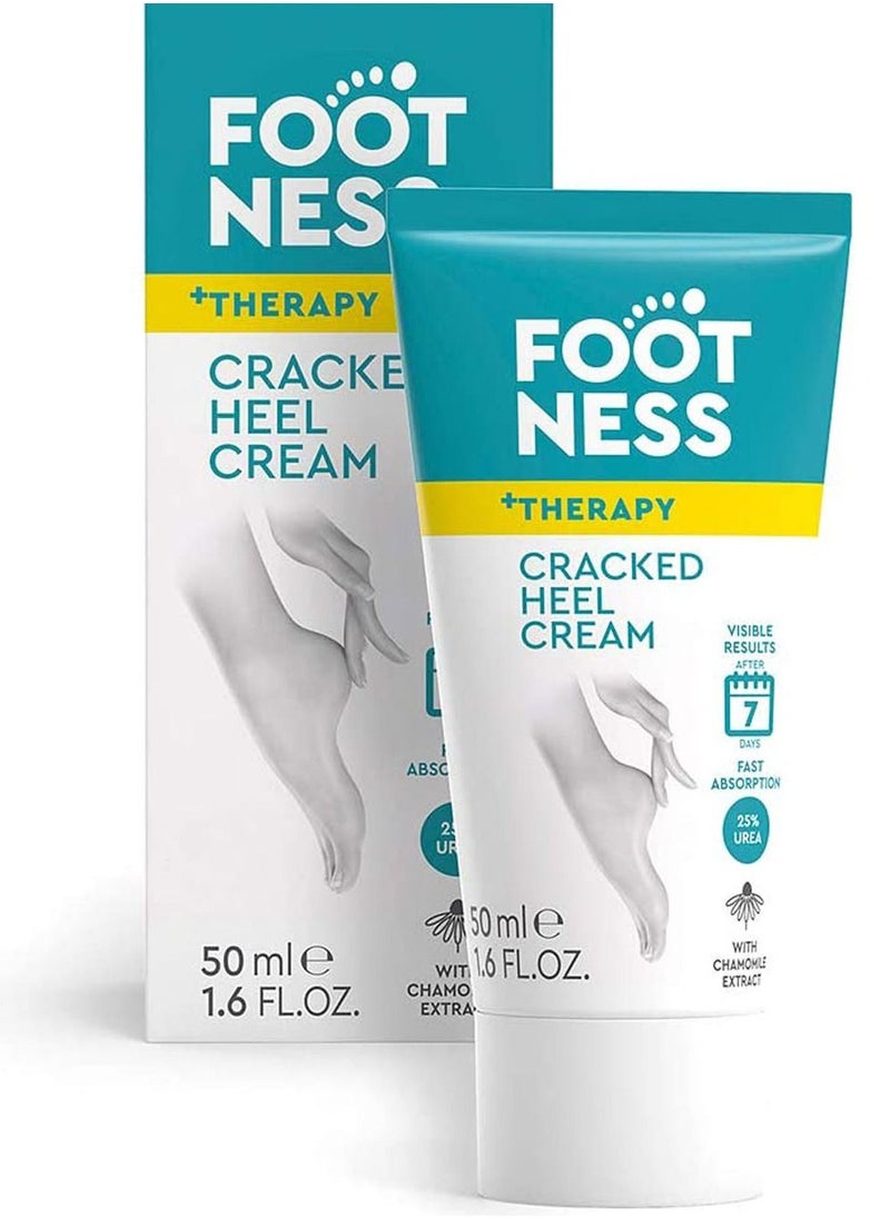 Footness - Cracked Heel Cream | Urea 25% Chamomile Extract | 50ml - Image 1