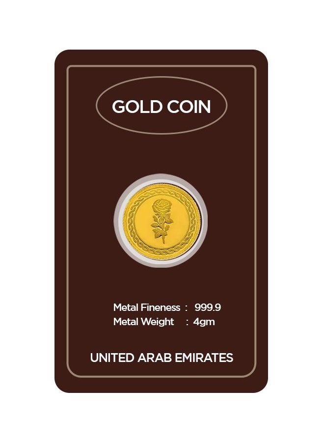 Rizan Jewellery 4g Gold Coin 24 Karat 999.9 Flower & UAE Heritage Building Design - pzsku/ZAFFF330F0BD192D9E250Z/45/_/1657636367/2cb9a62d-04cc-4009-bb69-e1111ca1405f