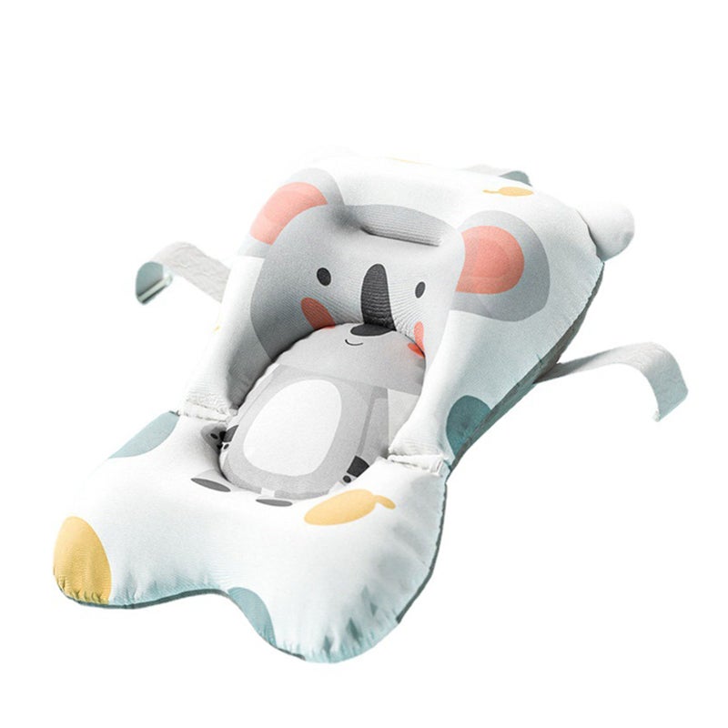 Baby Bath Mat Cartoon Style Breathable Quick Dry Stable Skin Friendly Infant Bath Cushion for Home Bathroom - Image 1