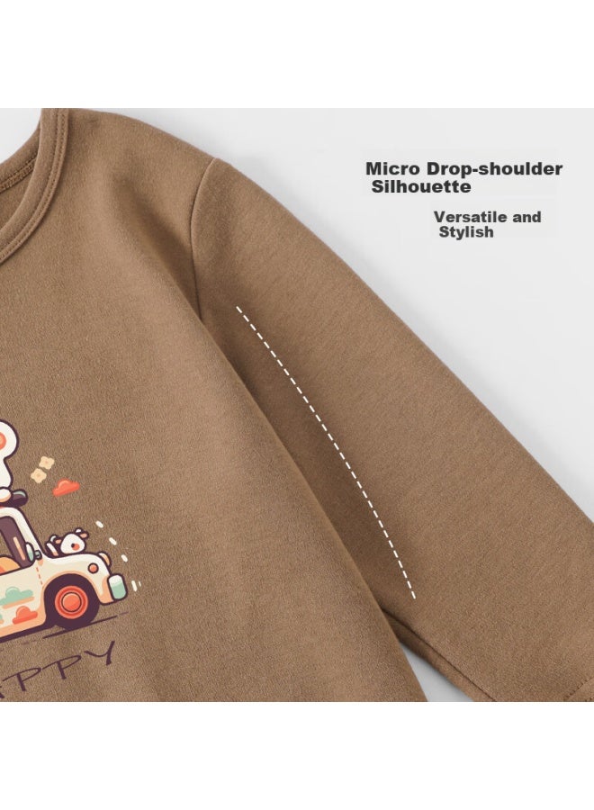 Yuzhaolin Kids Long Sleeve T-shirt Spring Autumn Boys Girls Cotton Long Sleeve Comfortable Inner Top - Image 2