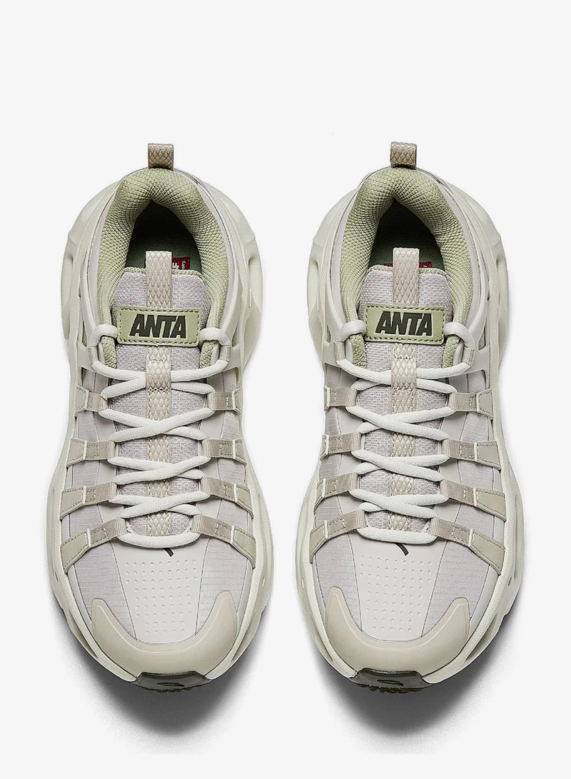 Anta Beige/Green STREET RUNNER for Women | Best Price UAE