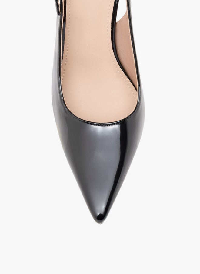 Flora Bella By Shoexpress Women's Pointed Toe Slingback Shoes with Stiletto Heels  - Image 4