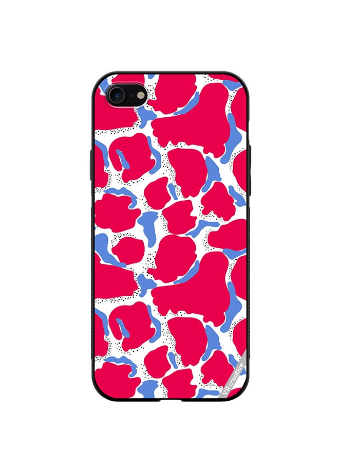 VR CREATIVE Protective Case Cover For Apple iPhone SE (2022) Strips Design Multicolour - Image 1