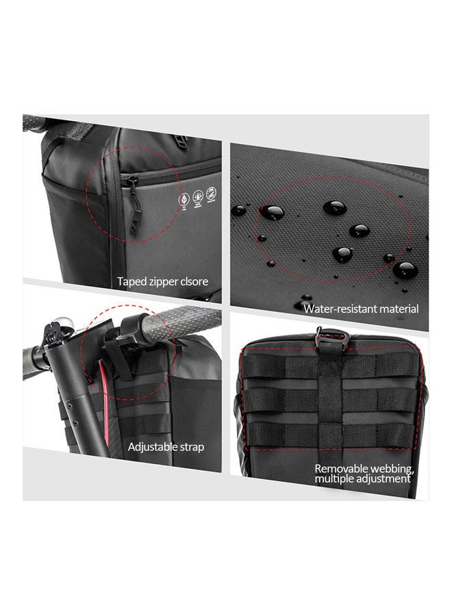 NIBEMINENT Waterproof Bicycle Handlebar Bag  - Image 2
