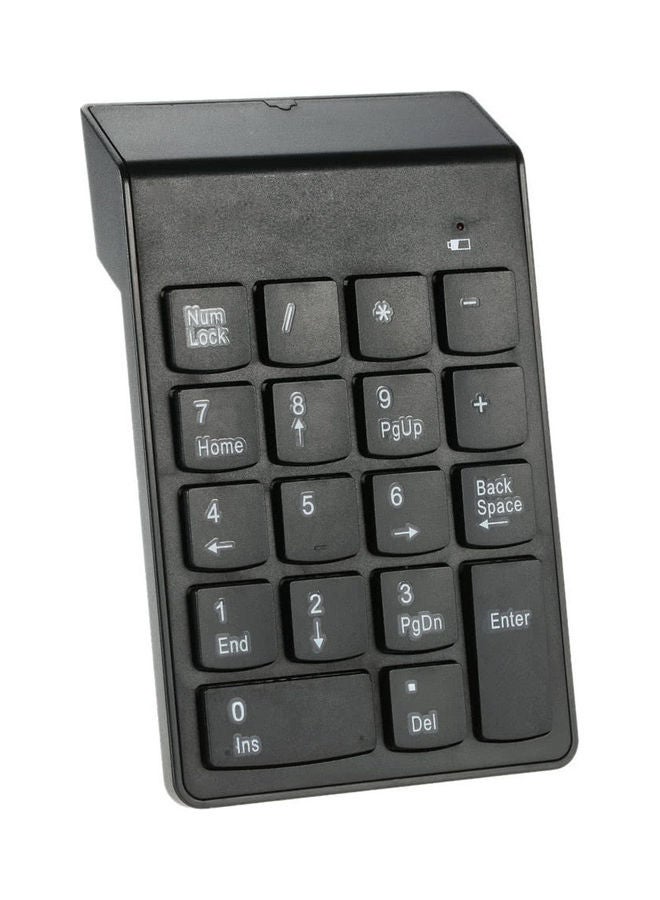 2.4G USB Numeric Keypad Wireless Number Pad Black - Image 2