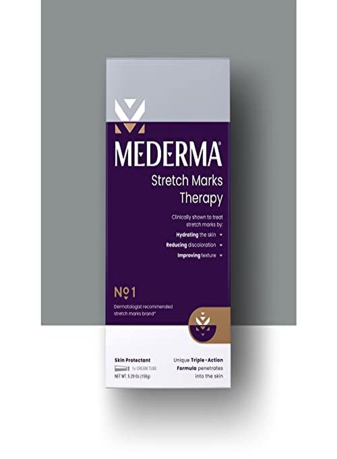 Mederma Stretch Marks Therapy Help Prevent And Treat Stretch Marks 1 Doctor & Pharmacist Recommended Brand Of Scar Treatment 5.29 Oz (150G) - Image 1