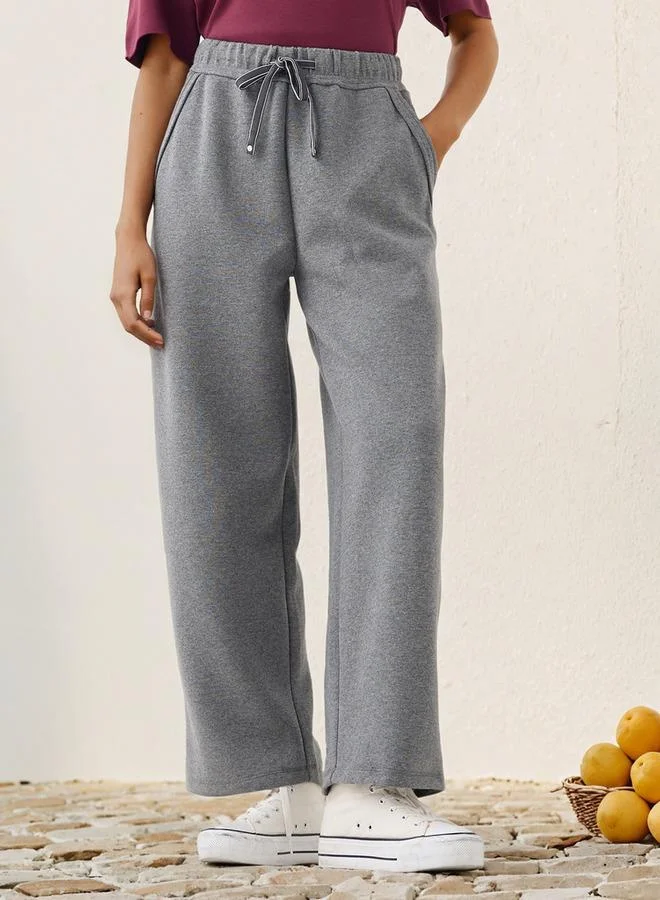 Lee Cooper High Rise Track Pants with Pockets