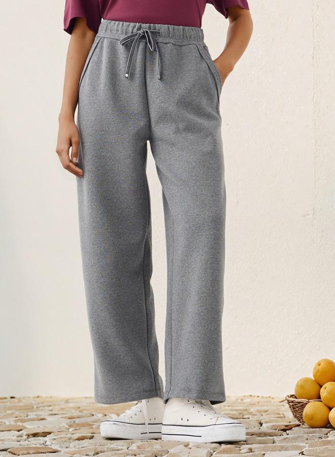 Lee Cooper High Rise Track Pants with Pockets - Image 1