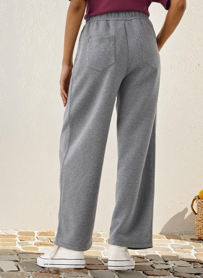 Lee Cooper High Rise Track Pants with Pockets - Image 3