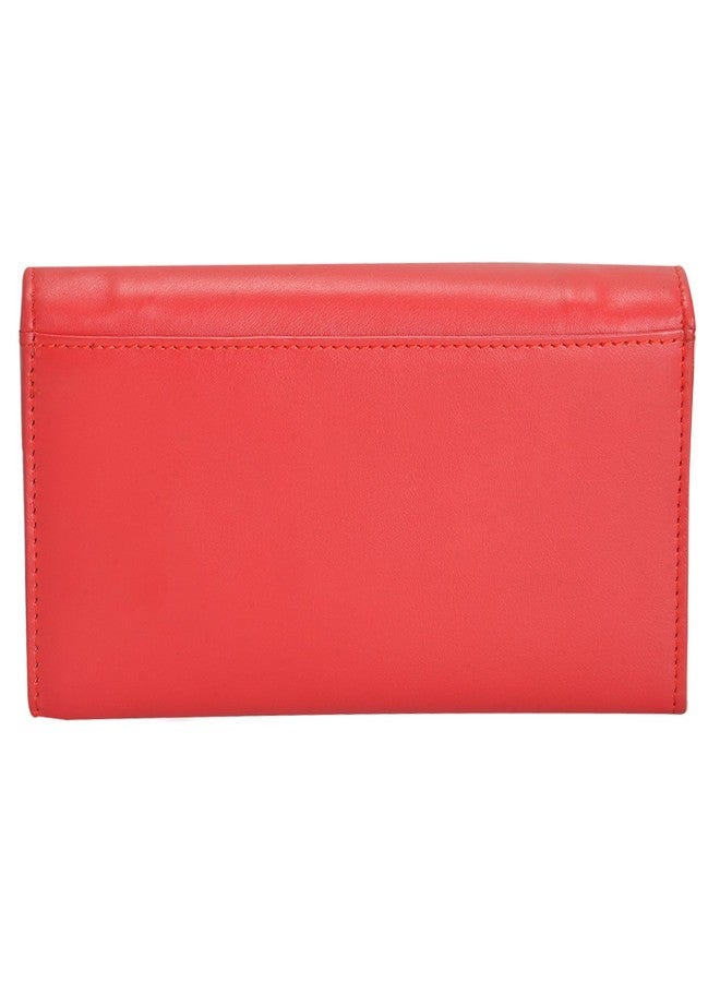 MANDAVA genuine nappa leather red ladies bag - Image 3