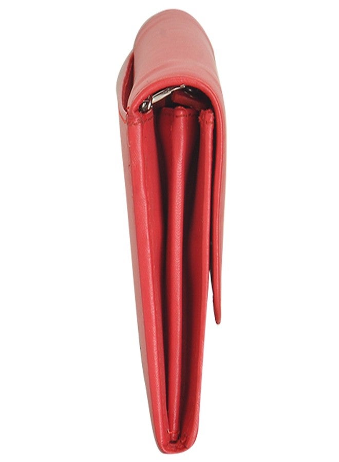 MANDAVA genuine nappa leather red ladies bag - Image 4