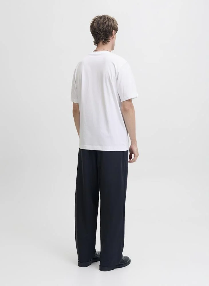 JACK & JONES Logo Regular Fit Crew Neck T-Shirt