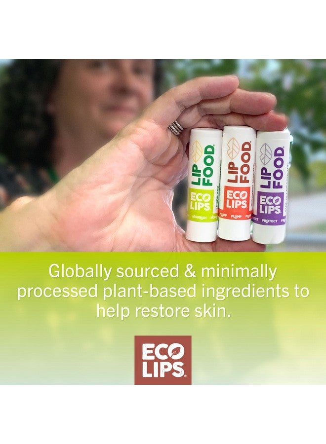 Eco Lips Lip Food - Nutrient Dense & Organic Lip Balm (Nourish, Plump and Protect) - Image 2