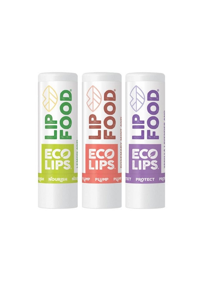 Eco Lips Lip Food - Nutrient Dense & Organic Lip Balm (Nourish, Plump and Protect) - Image 1
