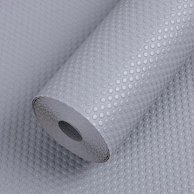 ElastPro EVA Round Bubble Dots Anti Slip mat/Sheet (Light Grey, 50 cm X 5 m) - Image 1