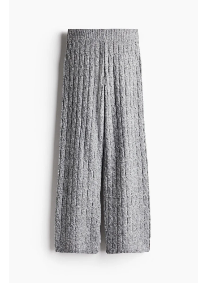 اتش اند ام Cable-Knit Trousers