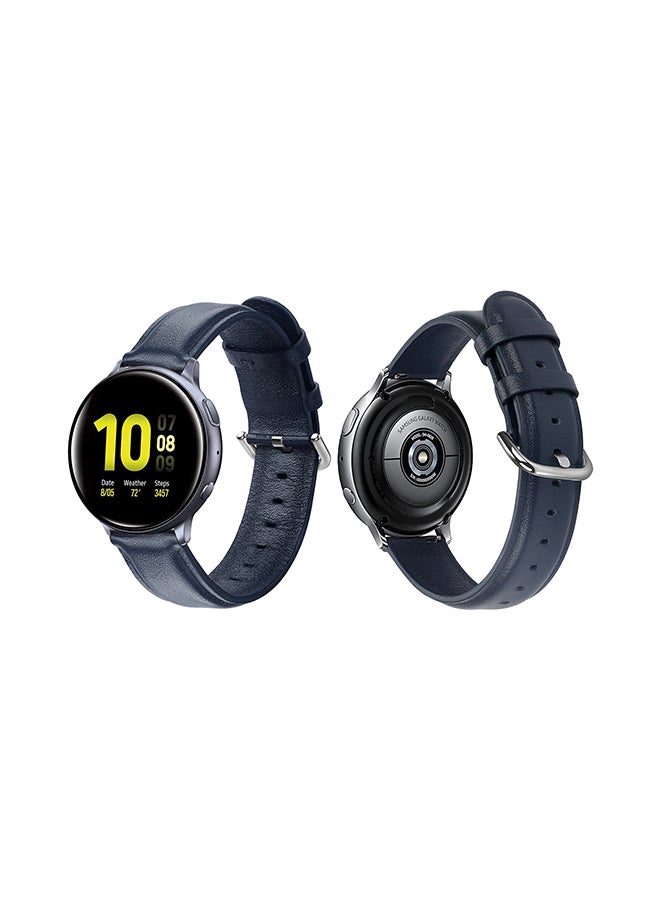 بيرفيي سوار بديل لساعة سامسونج جالاكسي أكتيف/أكتيف 2 أزرق داكن - Image 2