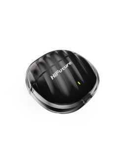 HiFuture FlyBuds 3 True Wireless Earbuds, 24Hrs Playtime, Waterproof, Black  - Image 4