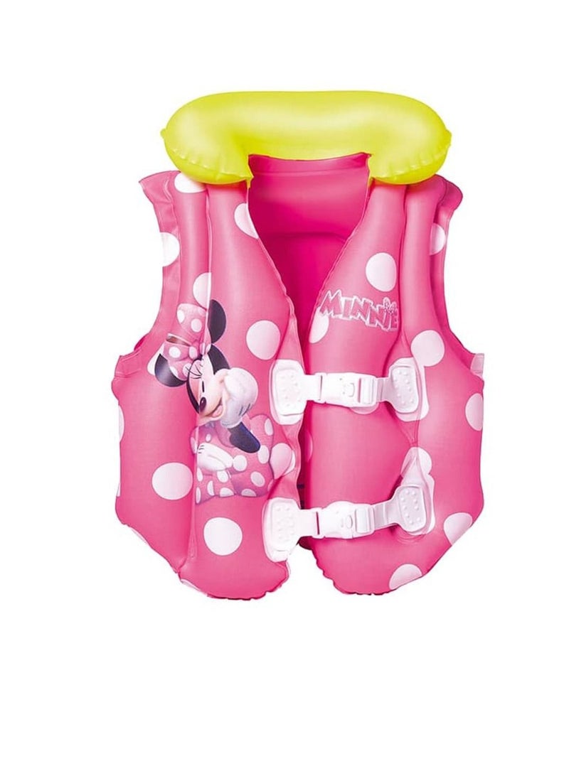 بست واي سترة سباحة بست واي (51 × 46 سم ، وردي / أصفر) - Image 3