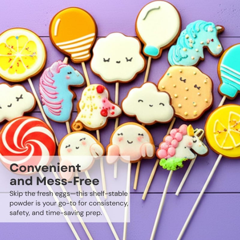 Chefmaster مسحوق المارينغ من شيف ماستر ديلوكس - بديل بياض البيض الاحترافي للخبز والتزيين، 8 أونصات - Image 5