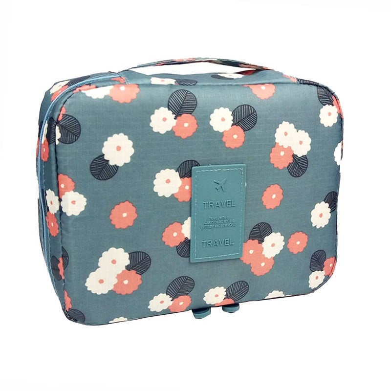 Travel Cosmetic Bag Printed Multifunction Portable Toiletry Bag Cosmetic Makeup Pouch Case Organizer Bathroom Storage Bag for Travel for Women Girls