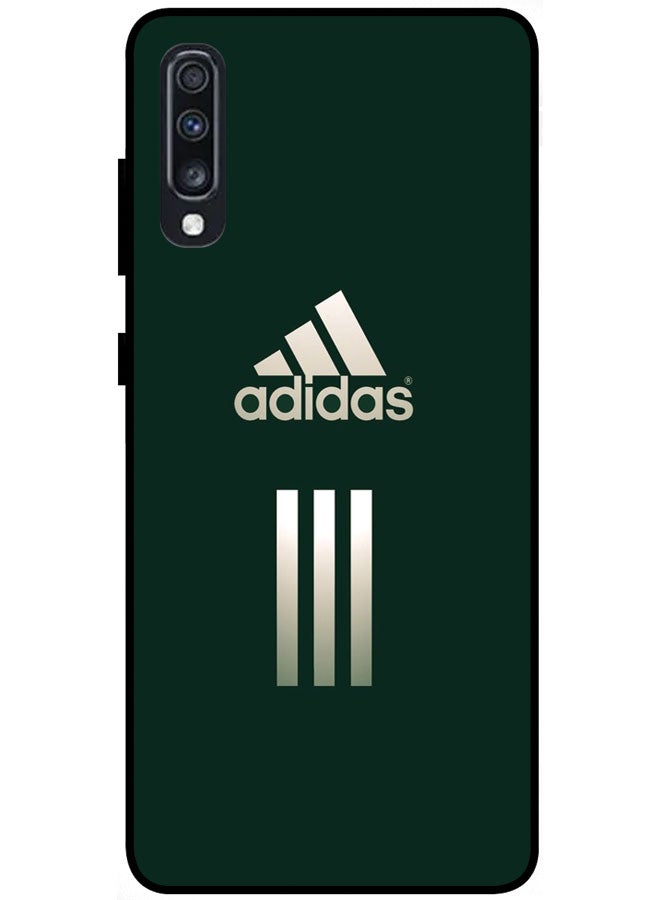 EYE CATCH Protective Case Cover For Samsung Galaxy A70s Smart Series Printed Protective Case Cover for Samsung Galaxy A70s Adidas Logo - Image 1