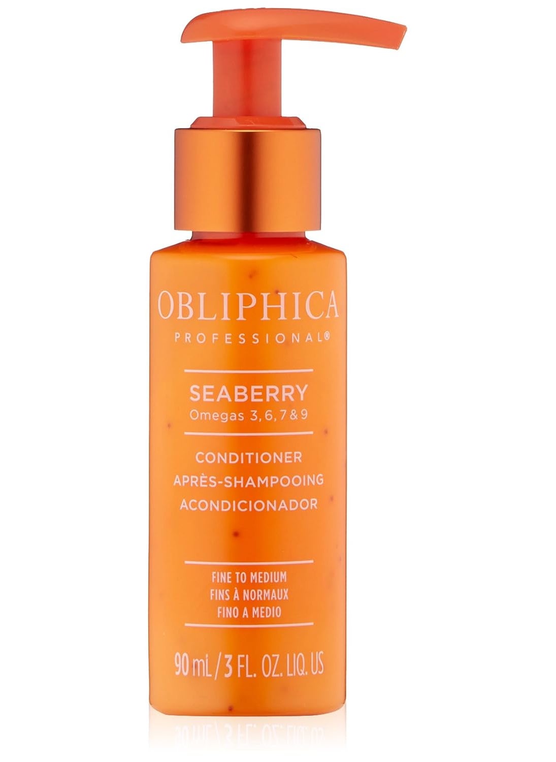Obliphica Professional - Obliphica Seaberry Conditioner for Fine  Medium Hair  Frizz Free Nourished and Damaged Repaired Hair  Hair Mask  Treatment for Dry Hair and Growth  3 Ounce - Image 1
