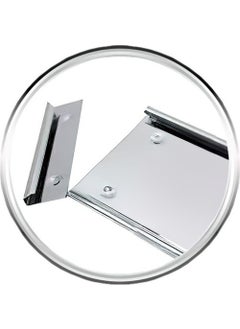 Sebura Chrome Plated Metal Nickel Plated 2 New Generation License Plate Holders  - Image 2