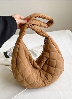 Styli Quilted Design Shoulder Bag with Zip Closure  - Image 3