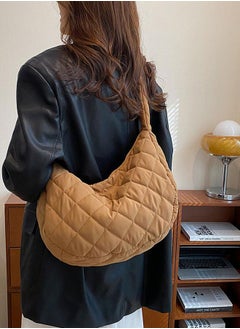 Styli Quilted Design Shoulder Bag with Zip Closure  - Image 2